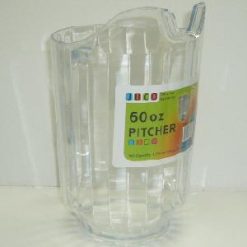 Pitcher Plastic 60oz Clear-wholesale