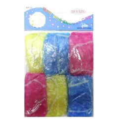 Shower Cap 6pc Asst Clrs-wholesale