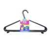 Hangers 8pc 14in Black-wholesale