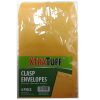 ***Xtra Tuff Envelopes 4ct 7X10in Yellow-wholesale