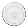 Elegance Plastic Plates 10ct 9in-wholesale