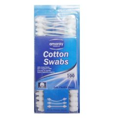 Amoray Cotton Swabs 100ct-wholesale