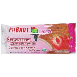 Parrot Creme Sandwich 7oz Strawberry-wholesale