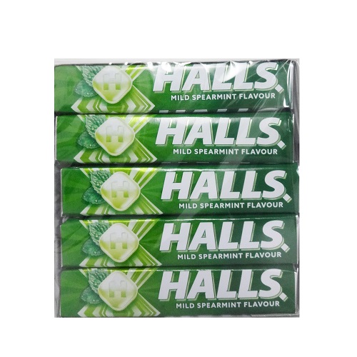 Halls Cough Drops 10ct Mild Spearmint-wholesale Halls Cough Drops 10ct Mild Spearmint-wholesale