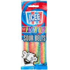 Icee Belts Sour Candy 2.6oz Asst-wholesale