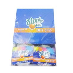 Dippin Dots Taffy Bites Candy 2.1oz Rain-wholesale
