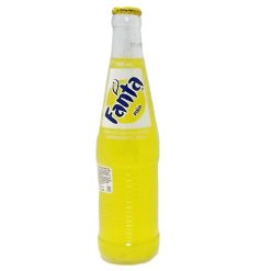 Fanta Soda 355ml  Pineapple Glass-wholesale