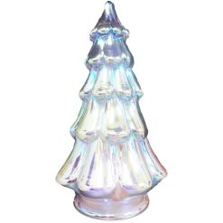 X-Mas Tree Glass 8in-wholesale