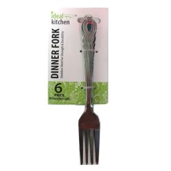 Ideal Dinner Fork 6pk Stainless Steel-wholesale