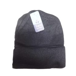 Mens Beanie Black-wholesale