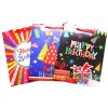 Gift Bags Happy Birthday Md Asst-wholesale