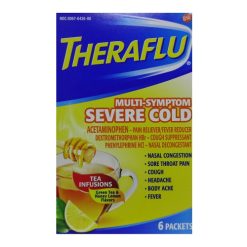Theraflu Cold Relief 6pk Honey Lemon-wholesale