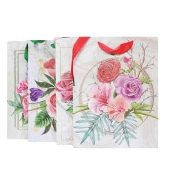 Gift Bags 3D Flower Design Asst-wholesale