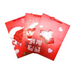 Gift Bags Roses Asst Large-wholesale