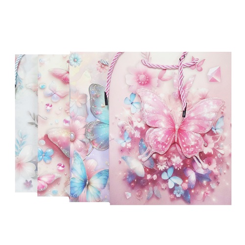Gift Bags 3D Butterfly Smll Asst-wholesale Gift Bags 3D Butterfly Smll Asst-wholesale