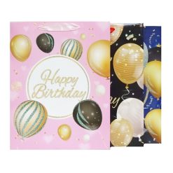 Gift Bags Happy Birthday Md Asst-wholesale