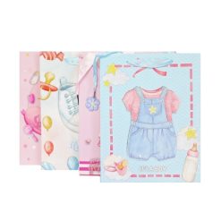 Gift Bags 3D Baby Shower Smll Asst-wholesale