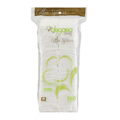 Degasa Cotton Squares 160ct-wholesale