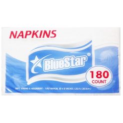 Blue Star Napkins 180ct-wholesale