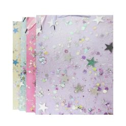 Gift Bags Stars Lg Asst-wholesale