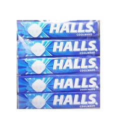 Halls Cough Drops 10ct Coolwave-wholesale
