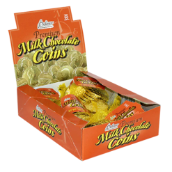 Palmer Mesh Chocolate Coins In Box-wholesale