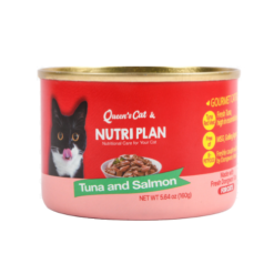 Nutri Plan Cat Food 5.64oz Tuna & Salmon-wholesale