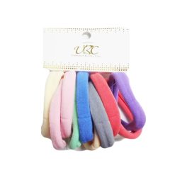 Hair Elastic Ties 10pc Asst Clrs-wholesale