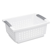 Sterilite Stacking Basket 17X12X7¼ Wht-wholesale