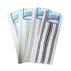 Kitchen Towels 16 X 26in W-Stripes Asst-wholesale