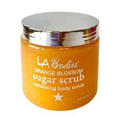 LA Bodies Sugar Scrub 20oz Orange Blssm-wholesale