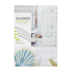 Shower Curtain Peva 70x70 Shells-wholesale