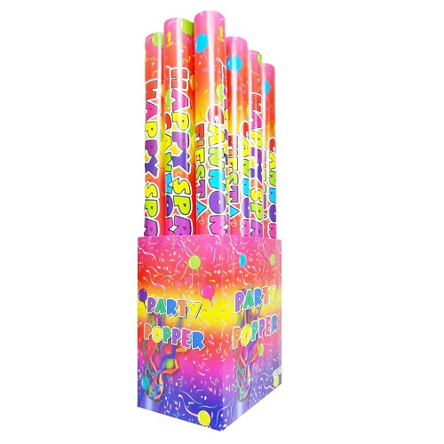Party Poppers Fiestra 60cm Display-wholesale Party Poppers Fiestra 60cm Display-wholesale