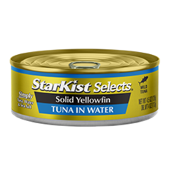 Starkist Solid Yellowfin Tuna 4.5oz-wholesale