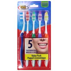 Oral Fusion Toothbrush 5pc Md-wholesale