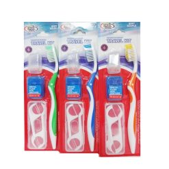 Oral Fusion Travel Kit 4pk Soft Brush-wholesale