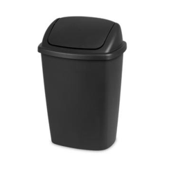 Sterilite Wastebasket Swng Top 7.8gl Bl-wholesale