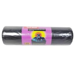 T.B Trash & Yard Bags 33gl 15ct Black-wholesale