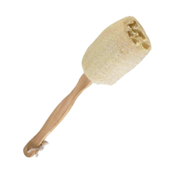 Loofah Scrubber 20in W-Wooden Handle-wholesale