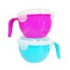 Storage Food Bowl Plastic Asst Clrs-wholesale