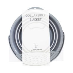 Bucket Collapsible 8 Ltrs Asst Clrs-wholesale
