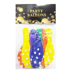 Balloons 8ct Polkadot Asst Clrs-wholesale