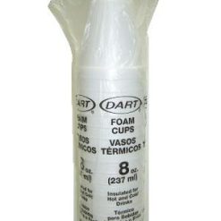 Dart Foam Cups 8oz 25ct-wholesale