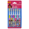 Kids Toothbrush 6pk Barbie Asst-wholesale