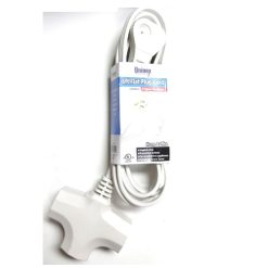 3 Outlet Flat Plug Cord 6ft-wholesale
