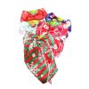 X-Mas Hair Metal Snap W-Bow Asst-wholesale