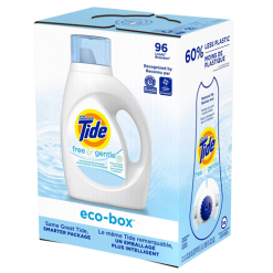Tide Liq 105oz HE Free & Gentle Eco-Box-wholesale