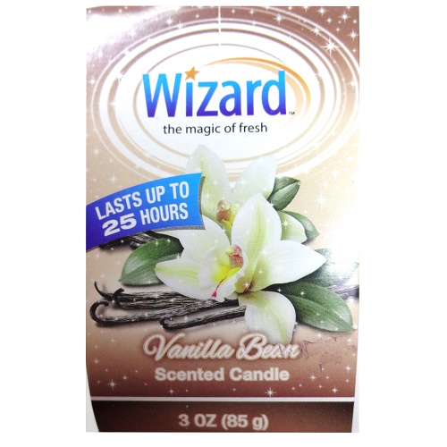 Wizard Scented Candle 3oz Vanilla Bean-wholesale Wizard Scented Candle 3oz Vanilla Bean-wholesale