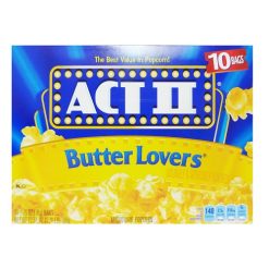 Act II M-W Popcorn 10pk Butter Lovers-wholesale