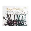 Keychain Guitar Metal Asst-wholesale